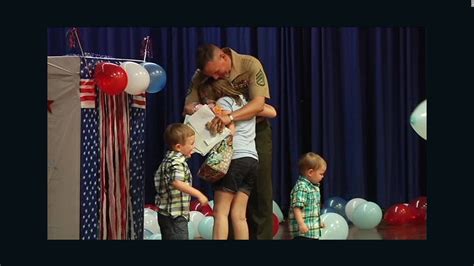 Soldier Dad Surprises Daughter On Birthday Cnn Video
