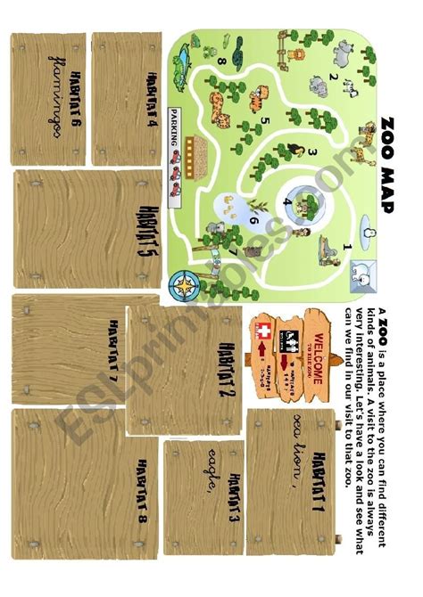 Create Your Own Zoo Map Template Teaching Resource Twinkl Zippity Zoo