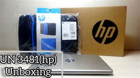 Laptop💻un3481hp Unboxing Reenaschanneltelugu8503 Youtube