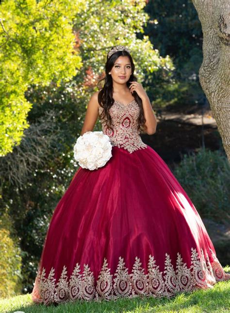 Pin by Annette Medina on Isabelle's Quinceanera burgundy and gold