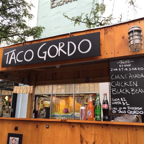 Waterfront park is positioned right next to echo leahy center for lake champlain as well as the spirit of ethan allan boat ride and several restaurants located right on the water. Taco Gordo - 10 Photos - Food Stands - Burlington, VT ...