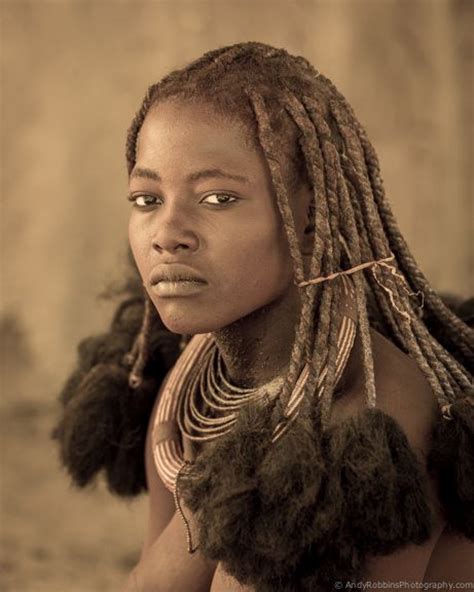 Namibian Beauty Himba Woman Beautiful African Women African Beauty