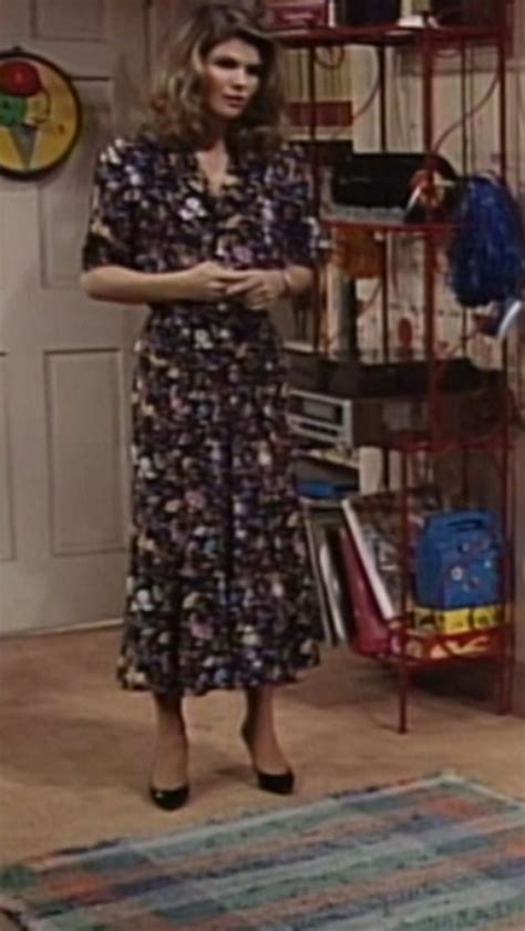 Aunt Becky From Full House In A Dress And Pantyhose So Sexy