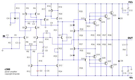 Instructions for 5000w audio amplifier schematic diagram in unpleasant, amplifier wiring diagrams car audio. Power Amplifier MJ15003/MJ15004 c200