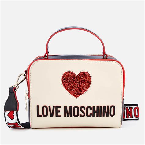 Love Moschino Sequin Heart Cross Body Bag Lyst