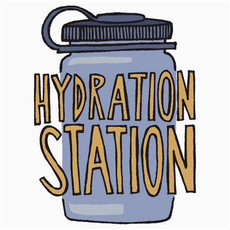 Hydration Station Sticker By Liana Spiro Hydration Station Station