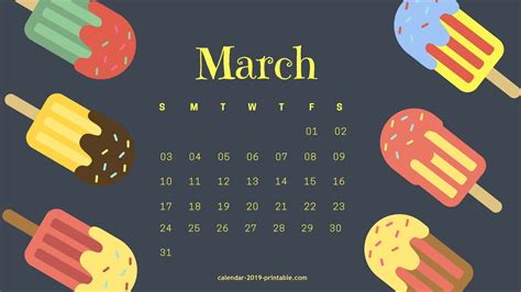 2020 March Calendar Desktop Wallpapers Wallpaper Cave