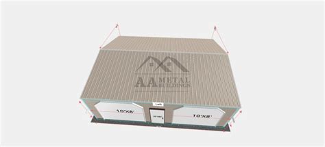 24x30 Vertical Roof Metal Garage Strong Durable Garages With Endless