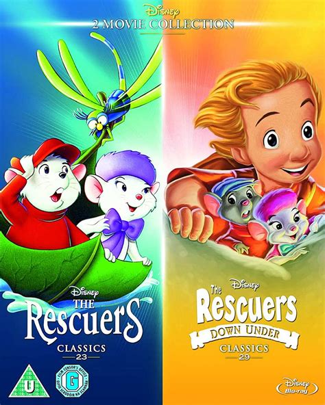 The Rescuersrescuers Down Under Blu Ray Disney 1977 1