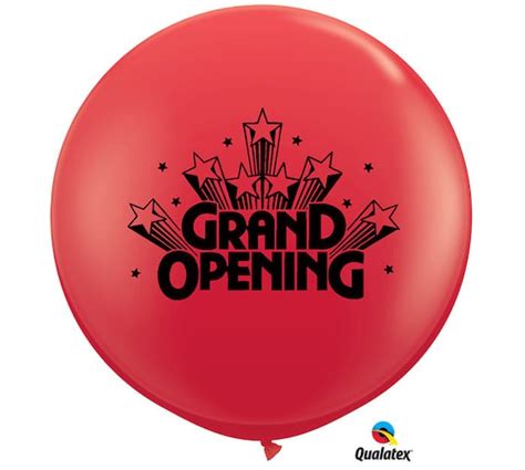 Grand Opening Party Grand Opening 3ft Balloons 36 Inch Round Balloon