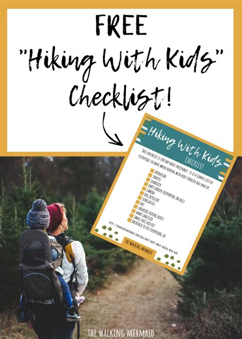Must Haves When Hiking With Kids Hiking With Kids Hiking Essentials
