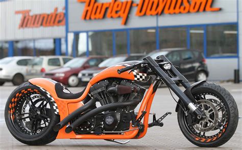 Thunderbike Rs O Dragster Custombike Mit H D Twin Cam Motor