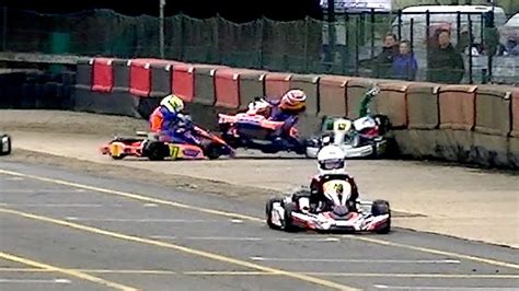 Super 1 British Karting Champs 2018 Rd 2 Part 5 Iame Cadet Youtube