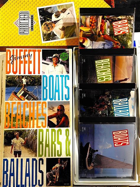 Jimmy Buffett Cd Boats Beaches Bars And Ballads 4 Cd Box Set Used Excellent Ebay