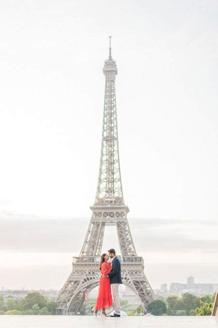 Eiffel Tower Couple Photoshoot Great Session With Pierre T