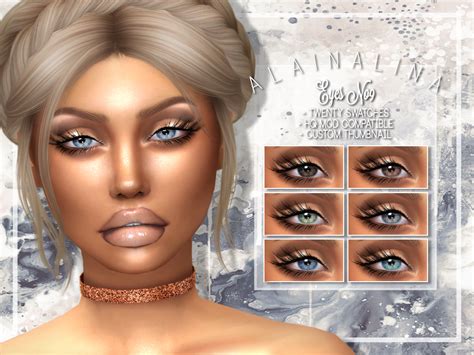 The Sims Sims Cc Sims 4 Cc Eyes Shiny Eyes New Mods Realistic Eye