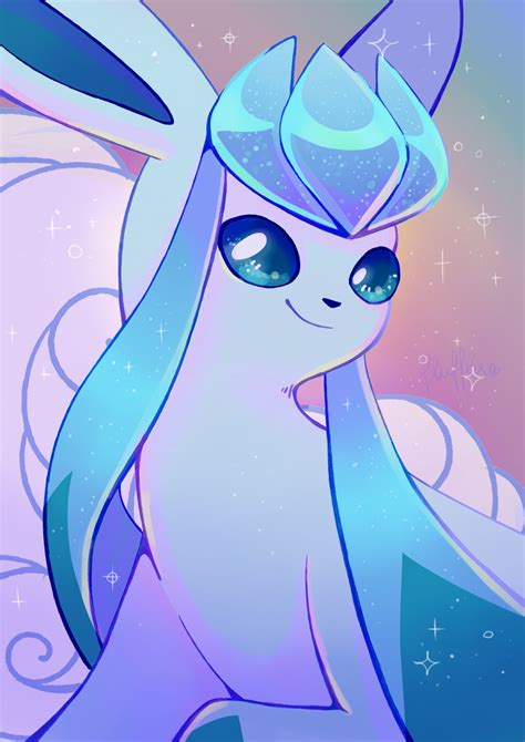 pokemon glaceon fan art