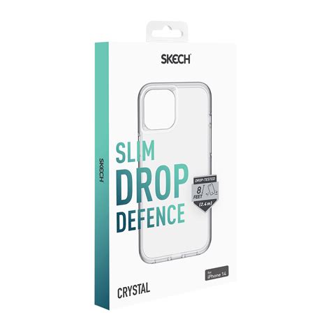 Buy Skech Crystal Back Case For Iphone 14 Shockproof Skip R22 Cry Clr