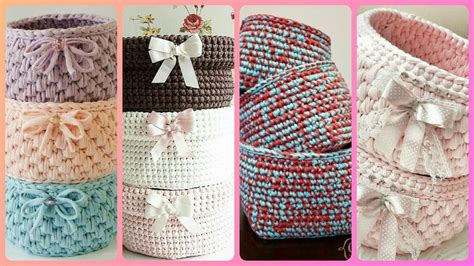 Latest Handmade Crochet Bucket 30 Ideas Youtube