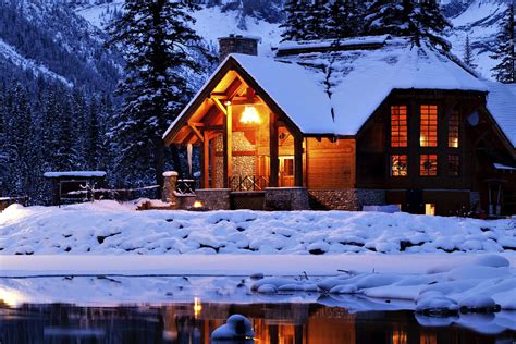 Winter Snow Nature Landscape House Wallpaper 2955x1970 866211
