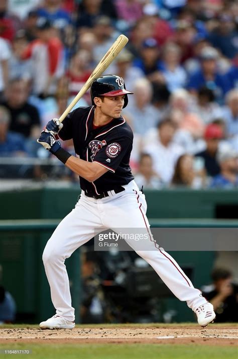 Trea Turner Of The Washington Nationals Bats Against The Los Angeles