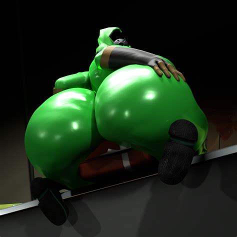 Rule 34 Ass Big Ass Bubble Butt Green Suit Huge Ass Pyro Team Fortress 2 Qzk Forte Tagme