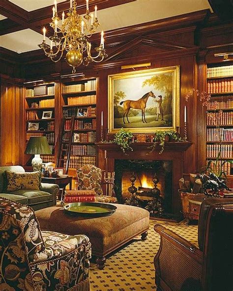 60 Awesome Ideas Vintage Library 48 Home Library Rooms Home