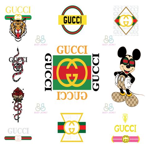 Gucci Logo Bundle Svg Gucci Logo Svg Brand Logo Svg Insta Inspire Uplift