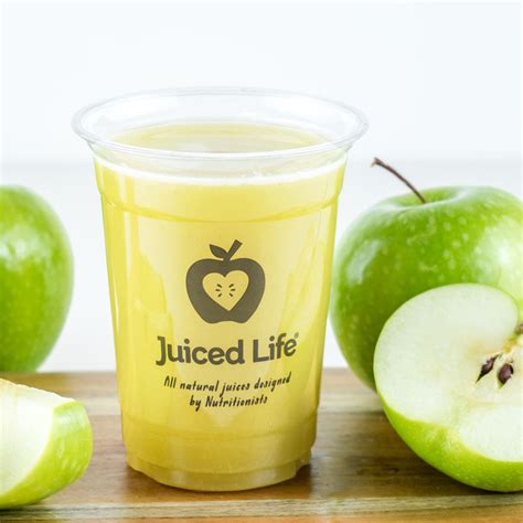 Cold Press Apple Juice Juiced Life