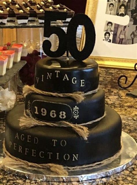 50th Birthday Party Ideas Cake Decorating Ideas 50th Birthday For A