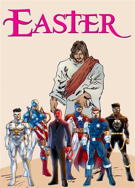 Happy Easter G Man Comics