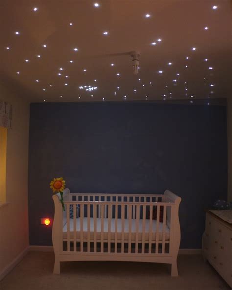 You could use vibrant color shades to provide an attractive look to your nursery. Customer project 68 - Nursery star ceiling
