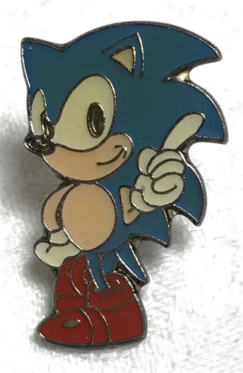 Sonic Pins And Badges Sonic The Hedgehog Collectibles