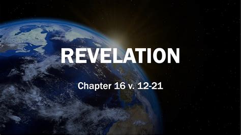 Armageddon Revelation 1612 21 Youtube