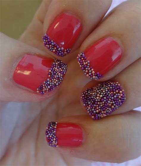 Wendys Delights Rock Beauty London Nail Rock Polish And Caviar Beads