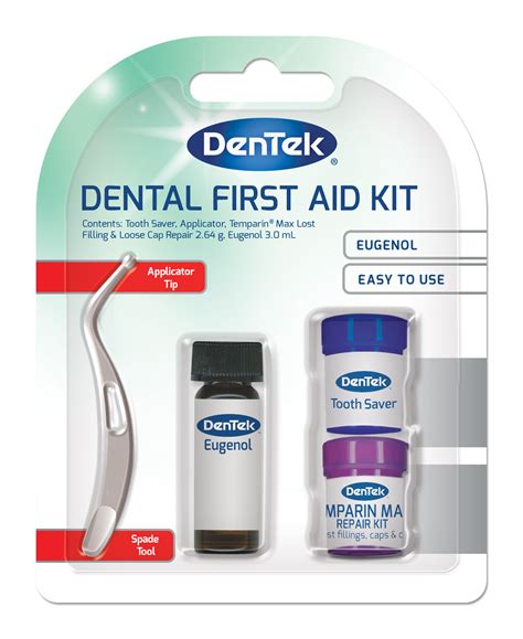 Dentek First Aid Kit Emergency Tooth Repair Kit Dentek
