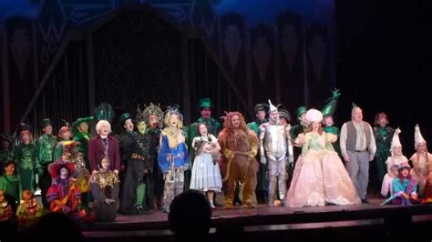 3d Theatricals Wizard Of Oz Closing Night Curtain Call