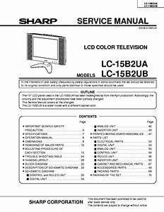 Sharp 54gt 25s Television Schematic Diagram Manual