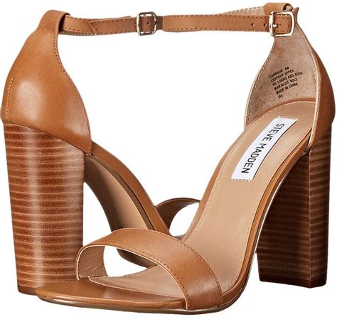 Carrson Block Heel Sandals By Steve Madden With Ankle Strap
