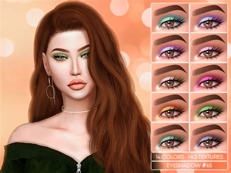 The Sims Resource Julhaos Cosmetics Eyeshadow 65