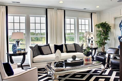 Inspiring Black And White Living Room Furniture Ideas Obsigen