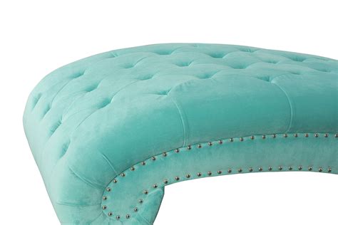 Furniture home armless settees corner sectional seats futon sets left arm sectional seats loveseat furniture covers loveseat slipcovers loveseats. Abbyson Elizabeth Velvet Chaise Aqua ** Continue to the ...