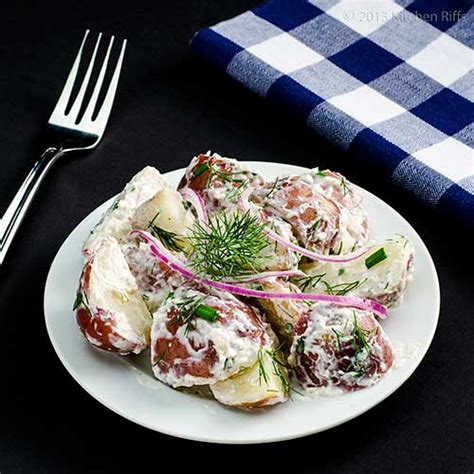 Kitchen Riffs Horseradish Potato Salad