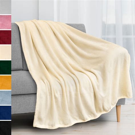 Pavilia Fleece Blanket Throw Super Soft Plush Luxury Flannel Throw