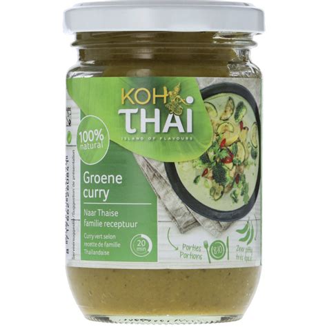 Koh Thai Groene currypasta bestellen