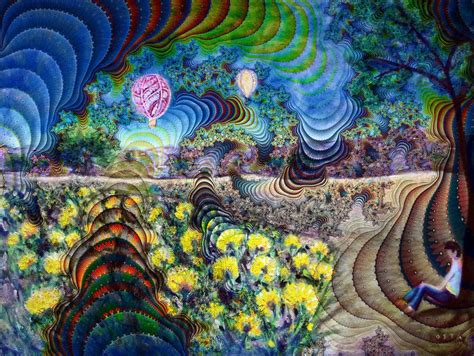 Psychedelic Art Posters Psychedelic Landscape Painting Psychedelic