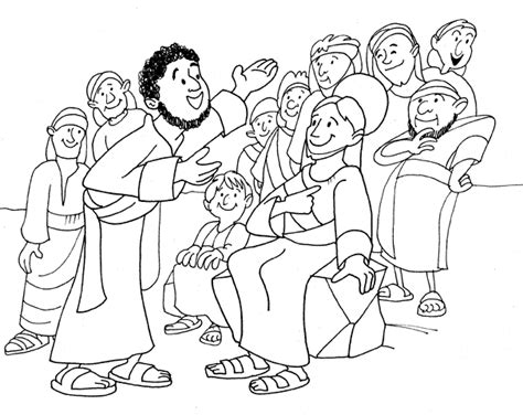Notably, peter's preaching to the gentiles was essentially the same. Peter and Cornelius Coloring Page | Sunday school coloring ...