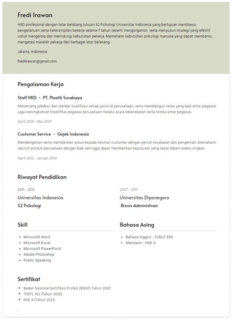 Cara Membuat CV ATS Friendly Agar Lolos Screening Ada Template Gratis