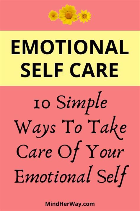 10 Emotional Self Care Ideas To Practice Daily Video In 2020 Self
