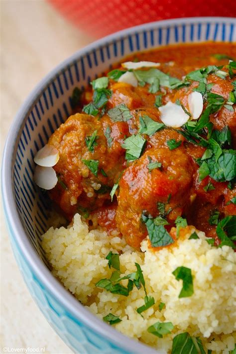 Marokkaanse - gehaktballetjes -met- tomatensaus -5